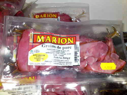 GROINS DE PORC MARION 1kg