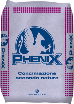 Concime Organico PHENIX NPK 6-8-15 kg 25 Bio