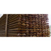 Mezzi Pali legno di pino tornito cm 200