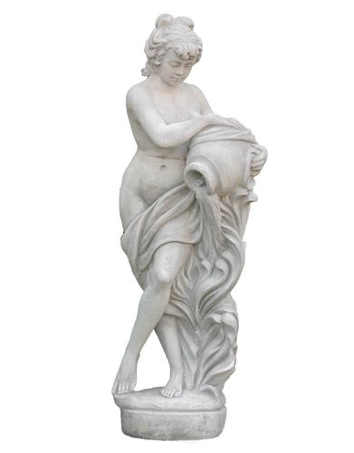 Statua Venere alla Fonte in cemento H cm 120