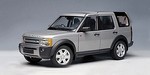 LAND ROVER DISCOVERY 2005 SILVER 1:18