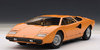 Lamborghini Countach LP400 Orange signature 1/18