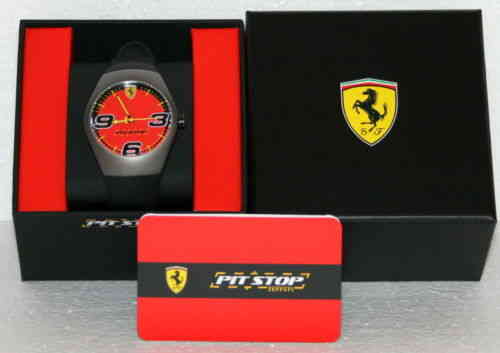 Orologio Ferrari PITSTOP watch steel case