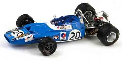 Matra MS80 Winner GP Italy 1969 J.Stewart 1/18