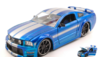 FORD MUSTANG GT 2006 BLUE/SILVER 1:24