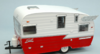 ROULOTTE SHASTA 15' AIRFLYTE WHITE/RED 1:24