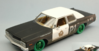 DODGE MONACO 1974 BLUES BROTHERS 1980 GREEN WHEELS (LIMITED) 1:24