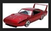 DOM'S DODGE CHARGER DAYTONA FAST & FURIOUS 7 METALLIC RED 1:24