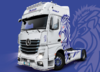 MERCEDES ACTROS MP4 GIGASPACE KIT 1:24