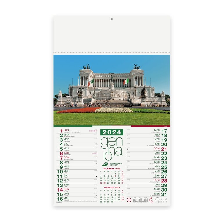 Cities of Italy Calendar Item PA116