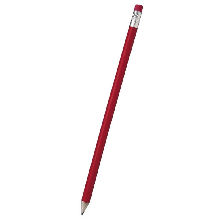 Pencil with rubber item D669
