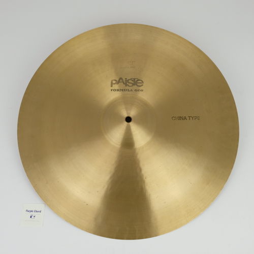 18" Paiste 602 China Type 1460 grams from 1979