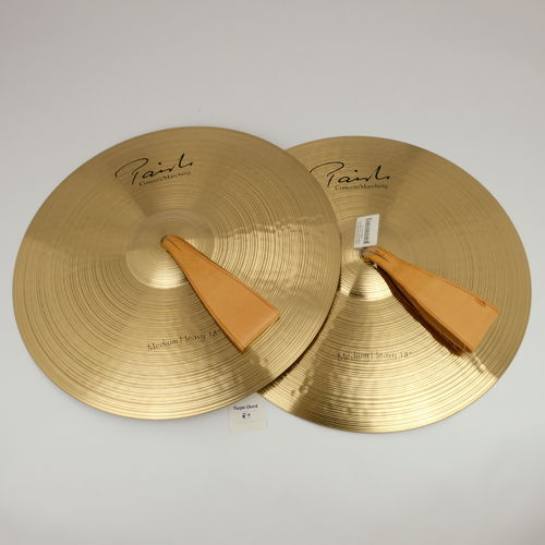 18" Paiste Signature Concert Marching Medium Heavy 1993 - 1961 grams from 2009 NOS cymbals