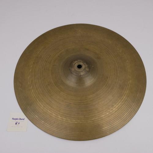 14" Zildjian Avedis Bottom Heavy Band Hi-Hat cymbal 1224 grams from 1950's