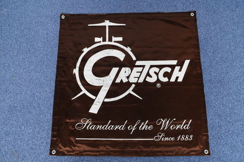 Gretsch Drums Display Banner 75 x 75cm