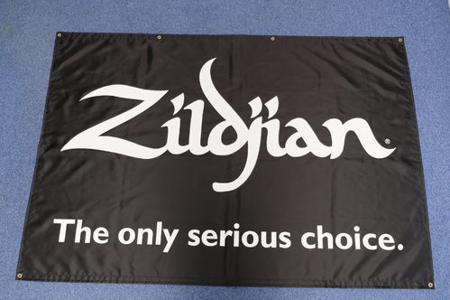 Zildjian Cymbals Display Banner 182 x 123cm